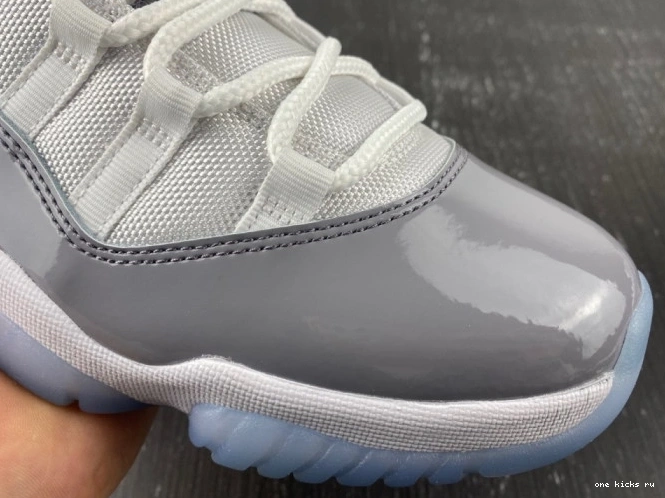 Chep Onekick Low Jordan Air Grey 11 Cement AV2187-140 0818